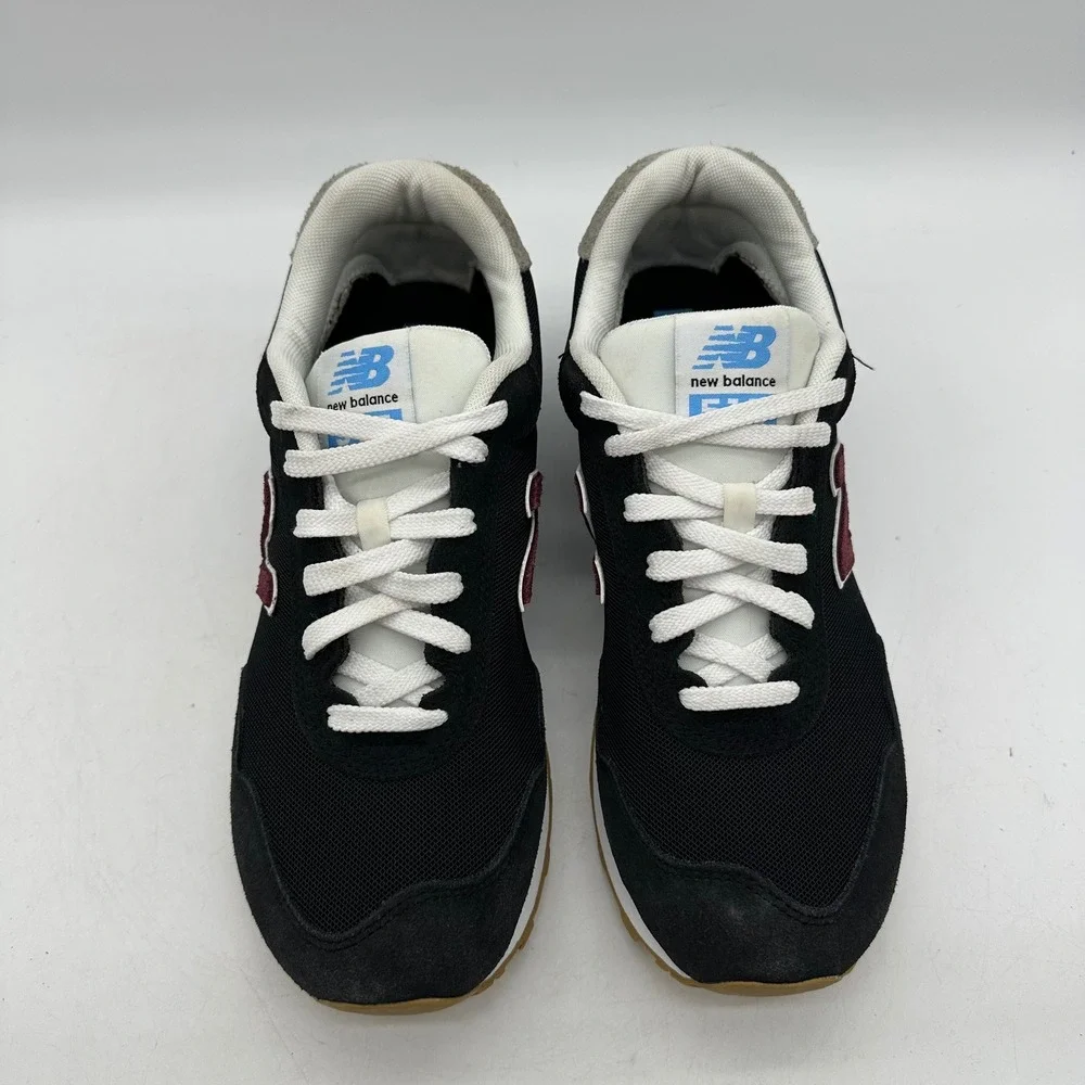 New Balance ML515BU3 Mens Size 8.5 Black Maroon Blue 515v3 Sneakers Retro Runner